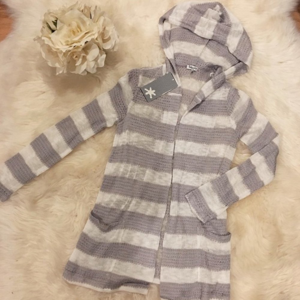 Splendid Striped Cardigan